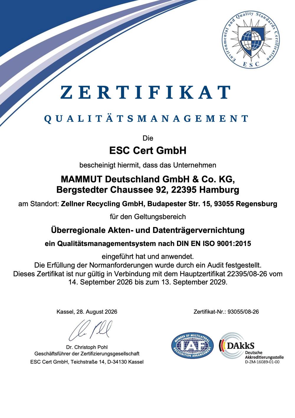 ESC Cert GmbH
